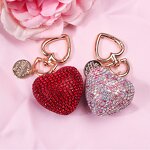 Keychain Manufacturer - Studded Diamond Key Pendant Key Chain Car
