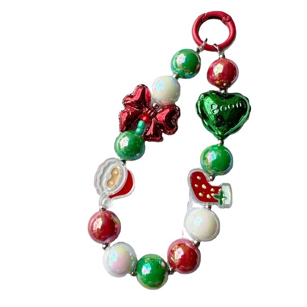 Phone Lanyard Factory - Christmas Handmade Bag Keychain Headphone