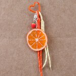 Keychain Factory - Fruit Lemon Strawberry Pendant Simple