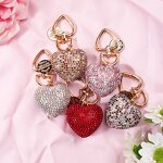 Keychain Manufacturer - Studded Diamond Key Pendant Key Chain Car