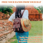 Hat Clip Manufacturer - Travel Flower Clip Lightweight Multifunctional