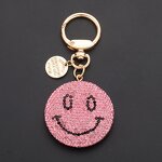 Keychain Supplier - Clay Diamond Smiling Face Keychain Personality
