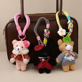 Keychain Factory - Handmade Plush Toy Keychain Cartoon Cute
