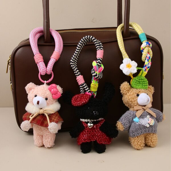 Keychain Factory - Handmade Plush Toy Keychain Cartoon Cute