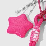 Keychain Supplier - Plush Ball Strawberry Star Apple Keychain