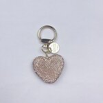 Keychain Manufacturer - Full Rhinestone Heart Keychain Zinc Alloy