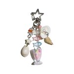 Keychain Factory - Beach Shell Ice Cream Keychain Summer Wholesale