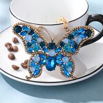 Keychain Manufacturer - Diamond Hollow Butterfly Keychain Creative