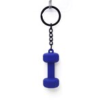 Keychain Factory - 3D Rubber Dumbbell Keychain Couple Souvenir