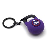 Keychain Manufacturer - 3D Dumbbell Keychain Backpack Hanger Gym