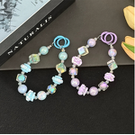 Keychain Supplier - Bead Candy Phone Chain Hand-Painted Wholesale