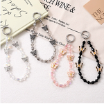 Phone Chain Factory - Crystal Bead Alloy Butterfly Pendant