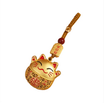 Keychain Manufacturer - Lucky Cat Drip Oil Keychain Chinese Style