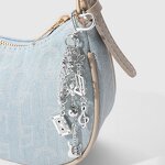 Keychain Factory - Music Festival Pearl Openwork Heart Star Keychain