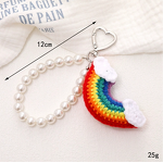 Keychain Factory - Plush Giraffe Bag Pendant Short Key Chain