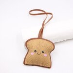 Keychain Manufacturer - Wheat Leather Toast Bread Luggage Pendant