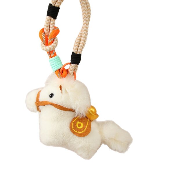 Keychain Factory - Plush Pony Bag Pendant Doll Car Keychain