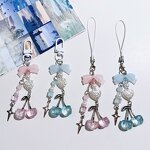 Keychain Supplier - Cherry Keychain Phone Chain Fresh Cute