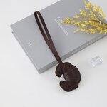 Keychain Supplier - Multi-layer Patch Croissant Keychain Bag Pendant
