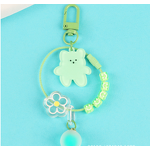 Keychain Manufacturer - Acrylic Bear Keychain Smile Letter Garland