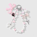 Keychain Manufacturer - Crystal Bead Acrylic Star Love Guitar Keychain