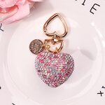 Keychain Manufacturer - Studded Diamond Key Pendant Key Chain Car
