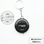 Tape Measure Keychain Supplier - Automatic Retractable Print LOGO