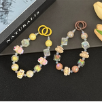 Keychain Supplier - Bead Candy Phone Chain Hand-Painted Wholesale