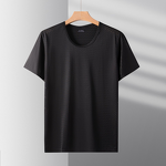 Half Sleeve T-Shirt Factory - OEM Men's Trendy Ice Silk Loose