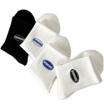 Mid-Calf Socks Factory - OEM Men's White Autumn Winter