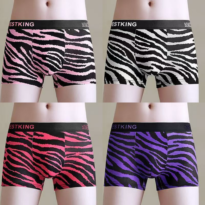 Men's Underwear Factory - OEM Light Trend Zebra Pattern