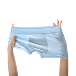 Ice Silk Boxer Briefs Factory - OEM Wholesale Mid-Rise Mesh