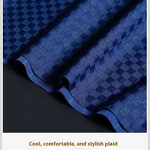 Sports Vest Factory - OEM Men's Summer Checkered Ice Silk