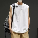 Sleeveless T-Shirt Factory - OEM Men's Trendy Brand Cotton