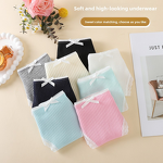 Cotton Panties Factory - OEM T-Back Solid Color Lace-Themed