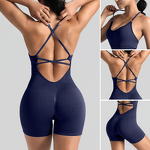 Yoga Jumpsuit Factory - OEM Cross-Border Beautiful Back