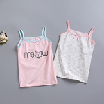 Girls' Vest Factory - OEM Wholesale Summer Collection Cotton