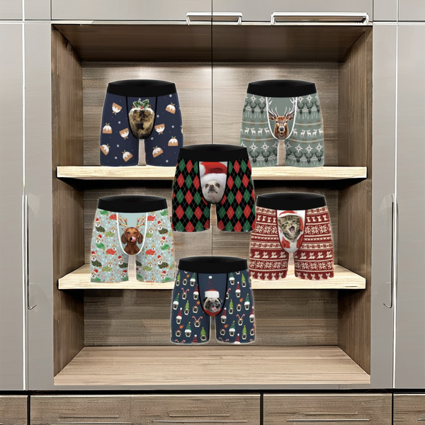 Boxers Factory - OEM European American Christmas 3D Digital