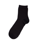 Men's Socks Factory - OEM Solid Black Extra Large Size