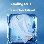 Half Sleeve T-Shirt Factory - OEM Men's Trendy Ice Silk Loose