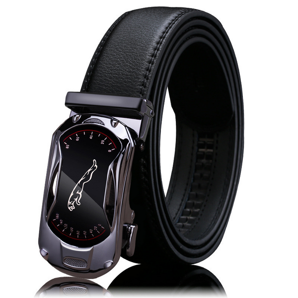 Cowhide Belt Factory - OEM Two-Layer Automatic Alloy Buckle