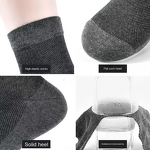 Men's Socks Factory - OEM Solid Black Extra Large Size