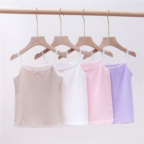 Girls' Vest Factory - OEM Wholesale Summer Collection Cotton