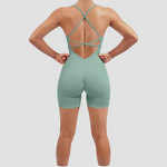Yoga Jumpsuit Factory - OEM Cross-Border Beautiful Back