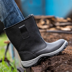 Safety Shoes Manufacturer - Men's Industrial Leather Safety Boots