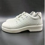 Chef Shoes Supplier - White Slip Oil Resistant Waterproof ESD