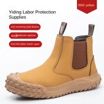 Safety Shoes Manufacturer - Men's Steel Toe Kevlarr Microfiber Leather