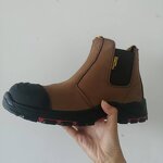 Safety Shoes Factory - Brown Genuine Leather Insulated Composite Toe