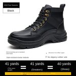 Safety Shoes Factory - Men's Winter Microfiber Steel Toe Kevlarr