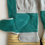 Welding Gloves Factory - 10.5 Inch Split Cowhide Leather Custom